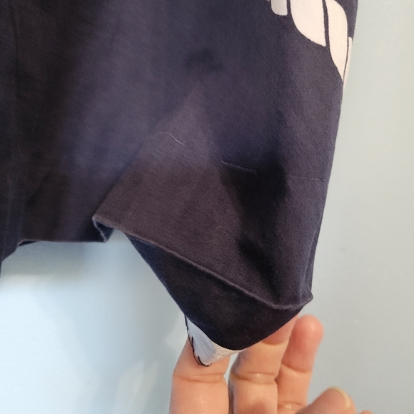 J. Crew Anchor Print Blue Skirt Size 4 - Picture 3 of 5